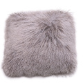 Lamb Fur Cushion Mongolian Lamb Fur Pillow